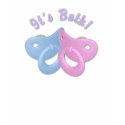 KRW They're Both Twins Pacifier Maternity t-shirts by krwbaby KRW They're Both Twins Pacifier Maternity t-shirts