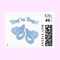 KRW They're Boys Twin Pacifiers Small postage