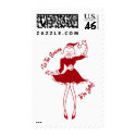 KRW Tis the Season Santa's Helper postage