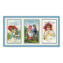 KRW Triple Vintage Label Print by KRWOldWorld KRW Triple Vintage Label Print