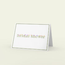 KRW Tulip Bridal Shower Invitation cards by KRWWedding KRW Tulip Bridal Shower Invitation cards
