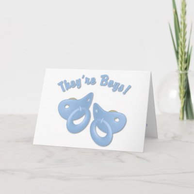 Online Baby Shower Invitation on Krw Twin Boy Pacifier Baby Shower Invitation Cards From Zazzle Com