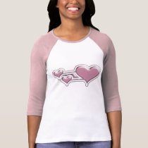 KRW Two Hearts Beat As One t-shirts by KRWDesigns KRW Two Hearts Beat As One t-shirts
