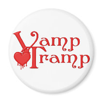 KRW Vamp Tramp Blood Dripping Heart magnets by KRWDesigns KRW Vamp Tramp Blood Dripping Heart magnets