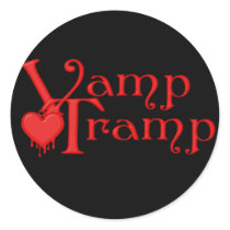 KRW Vamp Tramp Blood Dripping Heart stickers by KRWDesigns KRW Vamp Tramp Blood Dripping Heart stickers