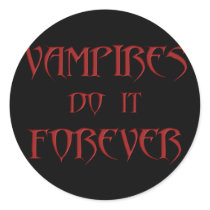 KRW Vampires Do It Forever stickers by KRWDesigns KRW Vampires Do It Forever stickers