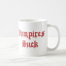KRW Vampires Suck Dripping Blood Coffee Mugs