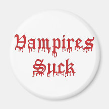KRW Vampires Suck Dripping Blood Magnets