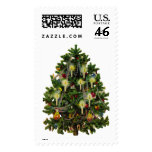 KRW Victorian Christmas Tree Holiday Stamp