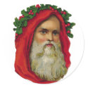 KRW Victorian Father Christmas Santa Sticker by KRWHolidays KRW Victorian Father Christmas Santa Sticker