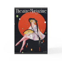 KRW Vintage 1921 Theater Magazine Blank Card by KRWOldWorld KRW Vintage 1921 Theater Magazine Blank Card