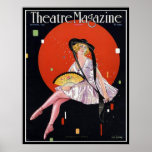 KRW Vintage 1921 Theater Magazine Cover Print