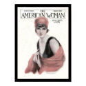 KRW Vintage American Woman Magazine 1919 Print by KRWOldWorld KRW Vintage American Woman Magazine 1919 Print