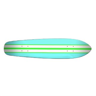 KRW Vintage Aqua Surf Style skateboard