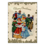KRW Vintage Carolers Holiday Card