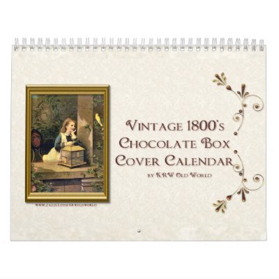 KRW Vintage Chocolate Box Cover Calendar 2009 by KRWOldWorld