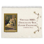 KRW Vintage Chocolate Box Cover Calendar 2009