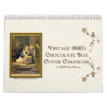 KRW Vintage Chocolate Box Cover Calendar 2012