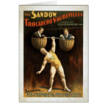 KRW Vintage Circus Poster Card