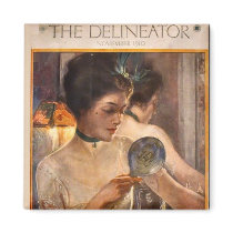 KRW Vintage Delineator 1910 Magazine Magnet