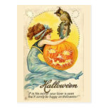 KRW Vintage Halloween Post Card
