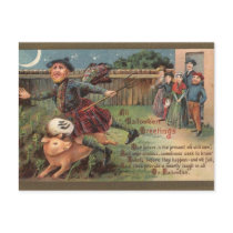 KRW Vintage Halloween Postcard by KRWOldWorld KRW Vintage Halloween Postcard