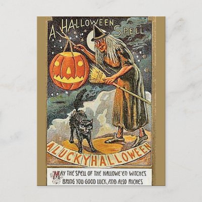 Vintage Halloween Postcards