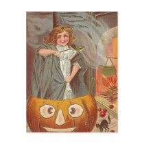 KRW Vintage Halloween Postcard by KRWOldWorld KRW Vintage Halloween Postcard