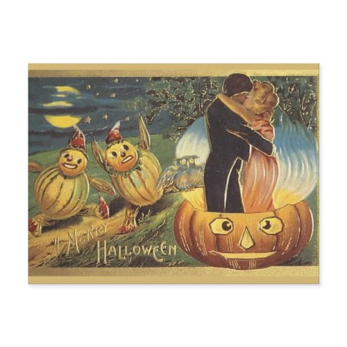 KRW Vintage Halloween postcard