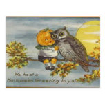 KRW Vintage Halloween Postcard
