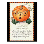 KRW Vintage Halloween Postcard