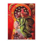 KRW Vintage Halloween Witch Postcards