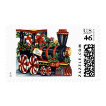 KRW Vintage Holiday Train Stamp by KRWOldWorld KRW Vintage Holiday Train Stamp