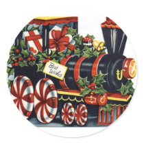 KRW Vintage Holiday Train Sticker by KRWOldWorld KRW Vintage Holiday Train Sticker