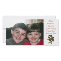 KRW Vintage Holly Custom Photo Card photo cards