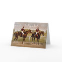 KRW Vintage Horse Racing Card - Customized