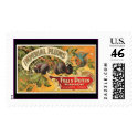 KRW Vintage Plum Fruit Crate Label Stamp by KRWOldWorld KRW Vintage Plum Fruit Crate Label Stamp