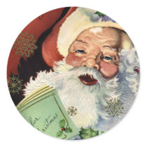 KRW Vintage Santa Claus Christmas stickers by KRWHolidays KRW Vintage Santa Claus Christmas stickers