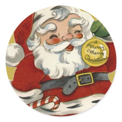 KRW Vintage Santa Claus Christmas Sticker by KRWHolidays