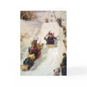 KRW Vintage Tabogganing 1886 Card