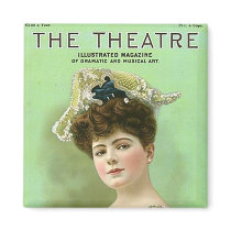KRW Vintage Theatre 1906 Magazine Magnet