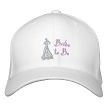 KRW Violet Bride to Be Embroidered Baseball Cap