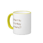 KRW Want to monkey around? Coffee Mugs