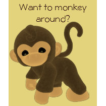 KRW Want to monkey around? t-shirts by KRWDesigns KRW Want to monkey around? t-shirts