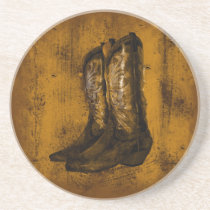 KRW Western Wear Cowboy Boots Coaster