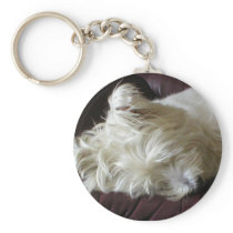KRW Westie Keychain