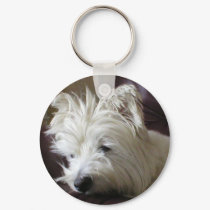 KRW Westie Keychain