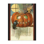 KRW Witches Wand Vintage Halloween postcards