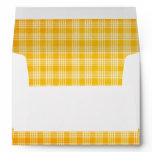 KRW Yellow Check A7 Envelope