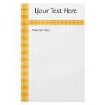KRW Yellow Check Medium Flyer Template